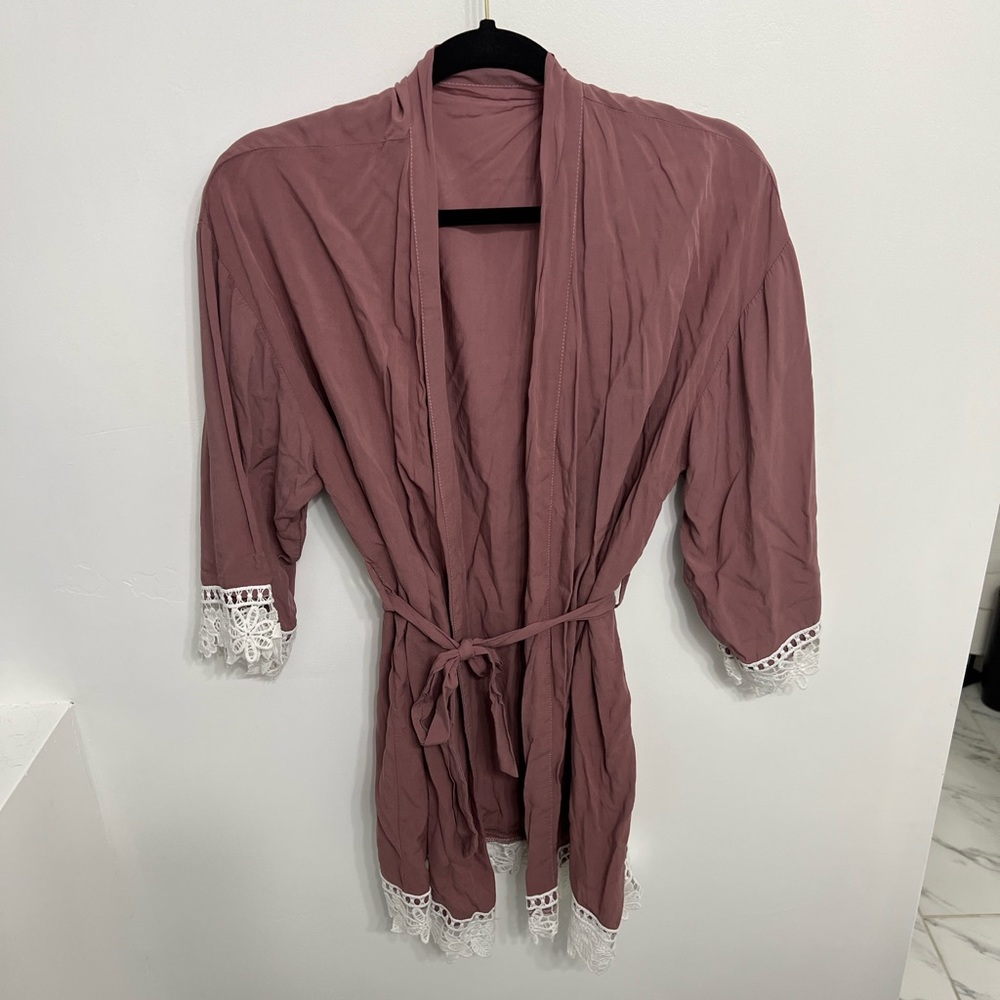 Dusty Rose Robe